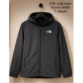Фотография Куртка мужская 16 grey р.58-66 "ZERO" недорого оптом от прямого поставщика