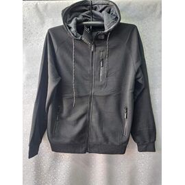Фотография Кофта спортивная мужская 2331A black р.M-3XL "ZERO" недорого оптом от прямого поставщика