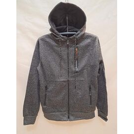 Фотография Кофта спортивная мужская 2351 d.grey р.M-3XL "ZERO" недорого оптом от прямого поставщика