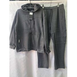 Фотография Костюм спортивный мужской 2508B grey р.3XL-7XL "ZERO" недорого оптом от прямого поставщика