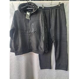 Фотография Костюм спортивный мужской 2515B black р.3XL-7XL "ZERO" недорого оптом от прямого поставщика