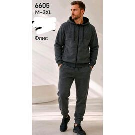 Фотография Костюм спортивный мужской 6605A grey р.M-3XL "ZERO" недорого оптом от прямого поставщика