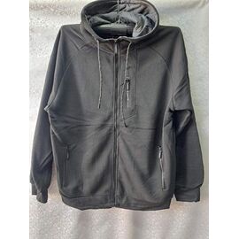 Фотография Кофта спортивная мужская B2331 black р.3XL-7XL "ZERO" недорого оптом от прямого поставщика
