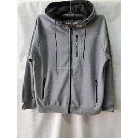 Фотография Кофта спортивная мужская B2331 grey р.3XL-7XL "ZERO" недорого оптом от прямого поставщика
