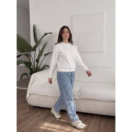 Фотография Свитер женский 5939 white р.S-L "Karon" недорого оптом от прямого поставщика