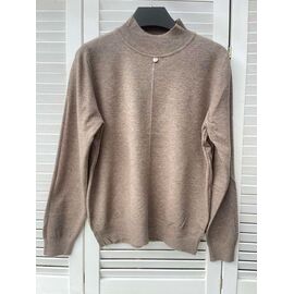 Фотография Свитер женский 7032 beige р.46-48 "Karon" недорого оптом от прямого поставщика