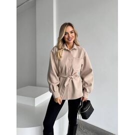 Фотография Куртка женская демисезонная 225BF beige р.42-46 "Alisa Brand" недорого оптом от прямого поставщика
