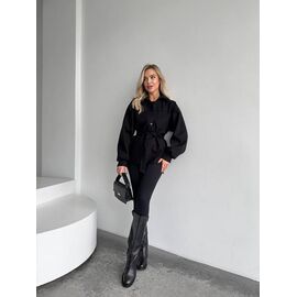 Фотография Куртка женская демисезонная 225BF black р.42-46 "Alisa Brand" недорого оптом от прямого поставщика