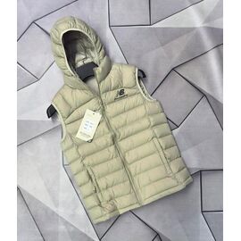 Фотография Жилетка мужская 66017 beige р.L-4XL "MACCALI" недорого оптом от прямого поставщика