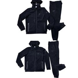Фотография Костюм спортивный мужской 367-777-1P black р.50-58 "WHITE" недорого оптом от прямого поставщика