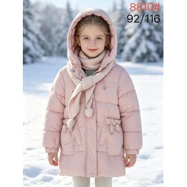 Фотография Курка детская зимняя на девочку 8810 pink р.92-116 "WHITE" недорого оптом от прямого поставщика