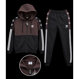 Фотография Костюм детский спортивный тёплый на мальчика SV3863 black р.11-16 "WHITE" недорого оптом от прямого поставщика