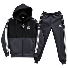 Фотография Костюм детский спортивный тёплый на мальчика SV3867 d.grey р.11-16 "WHITE" недорого оптом от прямого поставщика