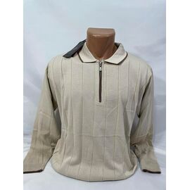 Фотография Свитер мужской SB2324 beige р.L-4XL "Sabihina" недорого оптом от прямого поставщика