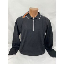 Фотография Свитер мужской SB2325 black р.L-4XL "Sabihina" недорого оптом от прямого поставщика