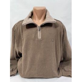 Фотография Свитер мужской SB2327 brown р.L-4XL "Sabihina" недорого оптом от прямого поставщика