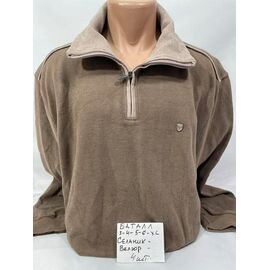 Фотография Свитер мужской SB2334 beige р.3XL-6XL "Sabihina" недорого оптом от прямого поставщика