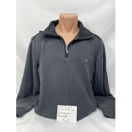 Фотография Свитер мужской SB2335 grey р.3XL-6XL "Sabihina" недорого оптом от прямого поставщика