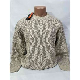 Фотография Свитер мужской SB2341 beige р.L-2XL "Sabihina" недорого оптом от прямого поставщика