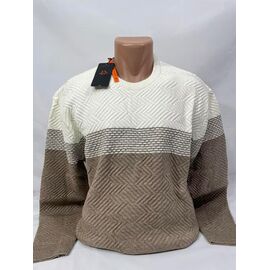 Фотография Свитер мужской SB2352 brown р.L-2XL "Sabihina" недорого оптом от прямого поставщика