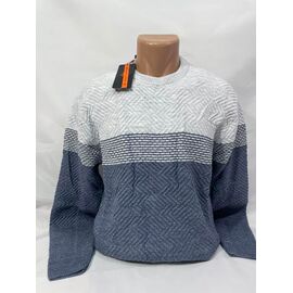 Фотография Свитер мужской SB2354 blue р.L-2XL "Sabihina" недорого оптом от прямого поставщика