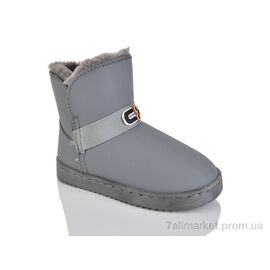 Фотография Угги детские утепленные зима A306 grey (12 пар р.32-37) "ASHIGULI" недорого оптом от прямого поставщика