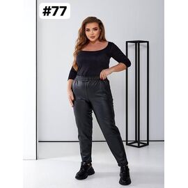 Фотография Штаны женские утеплённые 77 black р.50-60 "ZLATA" недорого оптом от прямого поставщика
