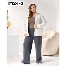 Фотография Штаны женские утеплённые 124-2 grey р.52-60 "ZLATA" недорого оптом от прямого поставщика