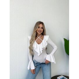 Фотография Боди 1596 white р.42-48 "BONJOUR" недорого оптом от прямого поставщика