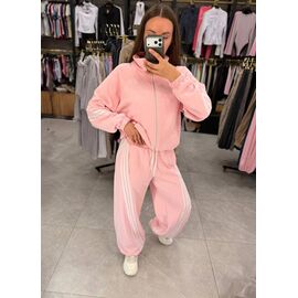 Фотография Костюм спортивный женский тёплый 1803 pink р.42-48 "BONJOUR" недорого оптом от прямого поставщика
