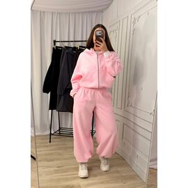 Фотография Костюм спортивный женский 4300 pink р.42-48 "BONJOUR" недорого оптом от прямого поставщика