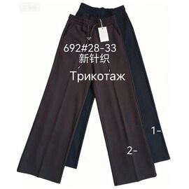 Фотография Штаны спортивные женские 692-2 brown р.28-33 "Leen" недорого оптом от прямого поставщика