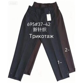 Фотография Штаны спортивные женские 695-2 brown р.37-42 "Leen" недорого оптом от прямого поставщика