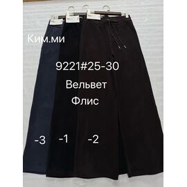 Фотография Штаны спортивные женские тёплые 9221-3 blue р.25-30 "Leen" недорого оптом от прямого поставщика