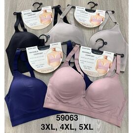 Фотография Топ женский 59063 mix р.3XL-5XL "Comfort" недорого оптом от прямого поставщика