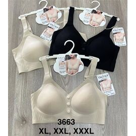 Фотография Топ женский 3663 mix р.XL-3XL "Comfort" недорого оптом от прямого поставщика