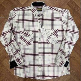 Фотография Рубашка мужская тёплая 8397 milk р.M-2XL "ROLADA" недорого оптом от прямого поставщика