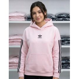 Фотография Худи женское 0035 pink р.S-L "Newe" недорого оптом от прямого поставщика