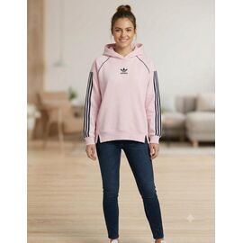 Фотография Батник женский тёплый 1041AD pink р.S-L "Newe" недорого оптом от прямого поставщика