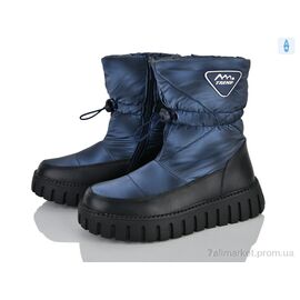 Черевики дитячі зручні Зима FG2301-3B (8 пар р.33-38) "Xifa kids" недорого оптом від прямого постачальника