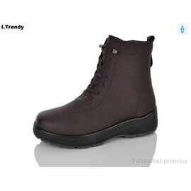 Фотография Ботинки женские стильные зима YZ207-9 льодоступ (8 пар р.37-42) "Trendy" недорого оптом от прямого поставщика