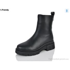 Черевики жіночі стильні Зима BT1515-1 (6 пар р.36-41) "Trendy" недорого оптом від прямого постачальника