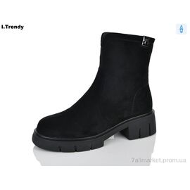 Черевики жіночі стильні Зима BT1518-3 (6 пар р.36-41) "Trendy" недорого оптом від прямого постачальника