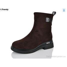 Черевики жіночі стильні Зима BT1550-3 (6 пар р.36-41) "Trendy" недорого оптом від прямого постачальника