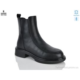 Черевики жіночі стильні Зима MG6142 (8 пар р.36-41) "WOMAN MYTH" недорого оптом від прямого постачальника