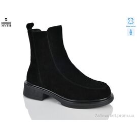 Черевики жіночі стильні Зима MG6143 (8 пар р.36-41) "WOMAN MYTH" недорого оптом від прямого постачальника