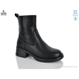 Черевики жіночі стильні Зима MG6282 (8 пар р.36-41) "WOMAN MYTH" недорого оптом від прямого постачальника