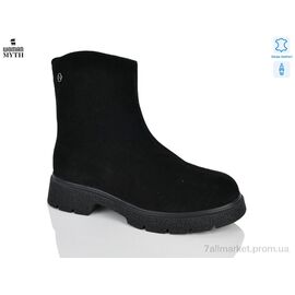 Черевики жіночі стильні Зима MG6193 (8 пар р.36-41) "WOMAN MYTH" недорого оптом від прямого постачальника