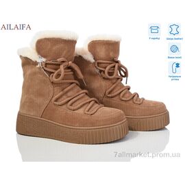 Уггі жіночі утеплені Зима P1031-9 (6 пар р.36-41) "Ailaifa" недорого оптом від прямого постачальника