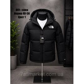 Фотография Куртка мужская зимняя с капюшоном  Норт Фейс размеры 48-56 "SKAY" купить недорого от прямого поставщика